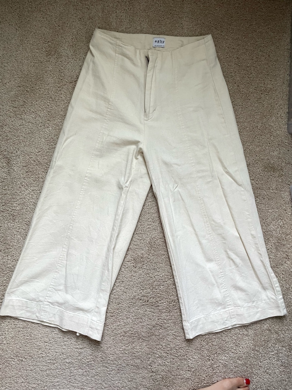 Esby Lucia Pants  - cream, size 4